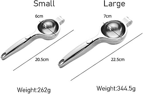 Handmatige citruspers van zinklegering, eenvoudige citroenpers, stevige pers voor een verscheidenheid aan fruit zoals sinaasappel, citroen, limoen-6cm - Image 5