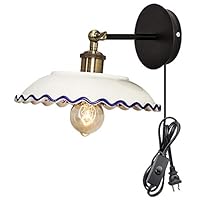 Amazon.co.jp : Venus ブラケットライト アンティーク調 陶磁器