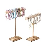Photo Gallery virkwuy 2 pezzi porta collane, espositore gioielli, portacollane da appoggio, adatto per appendere collane, bracciali, gioielli di perle, ecc. per conservazione e l esposizione quotidiana Photo Gallery virkwuy 2 pezzi porta collane, espositore gioielli, portacollane da appoggio, adatto per appendere collane, bracciali, gioielli di perle, ecc. per conservazione e l esposizione quotidiana