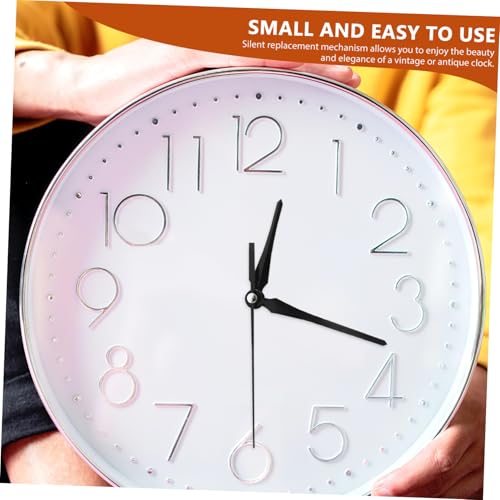 ASAKKURA 静音クォーツ時計ムーブメントキット 軽量製針付 掛け時計修理交換パーツ 対応 精密動作で