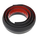 Yardenfun Bodenübergangsleiste Selbstklebend PVC Teppichkantenprofil 5mm Absenkung Langlebig Zuschneidbar für Türschwellen und Bodenübergänge