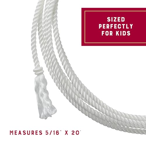 waxed nylon kids lasso rope lightweight cowboy rope lasso for practice colorful loop roping ropes for kids 51634 x 2039