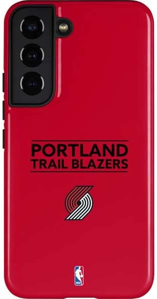 Skinit Pro Phone Case Compatible with Galaxy S22 - Officially Licensed NBA Portland Trail Blazers Away Jersey Design