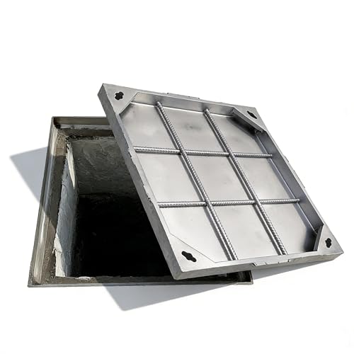 Tapa para tanque séptico resistente a la corrosión y de ajuste al ras 2