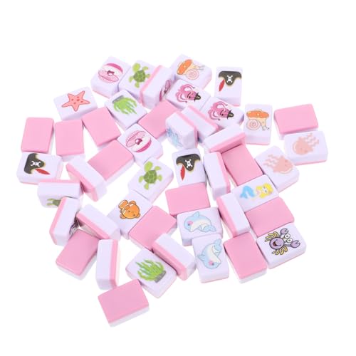 Jeu de tuiles de mahjong motif animal marin, le cadeau original pour réunions familiales réussies