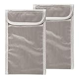 Design fin et prêt à voyager : taille généreuse de 18,5 x 11 cm pour iPhone 15 Pro Max/Samsung S24 Ultra avec coques. Ultra-fin (5 mm plié) se glisse sans effort dans les poches, portefeuilles ou sacs à main. Parfait pour les trajets à Londres, les escapades à la campagne ou le stockage sécurisé lors de réunions dans les pubs / cafés.