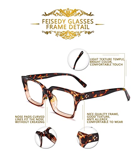 La Mejor Recopilación de Lentes Oftalmicos de Moda comprados en linea. 19 Lentes Oftalmicos de Moda marca FEISEDY (2)