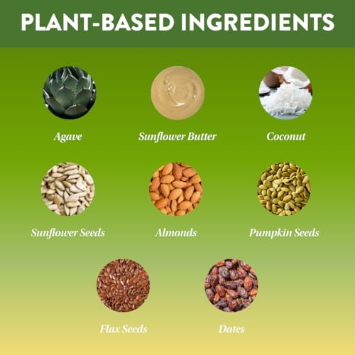 Image of Protein Puck Plant Based Protein Bars 16 Count 3.25oz Full Size Good Vibes | Snacks with Vegan Protein, Gluten Free, Non Dairy, Kosher Certified Non GMO Premium Healthy Bars