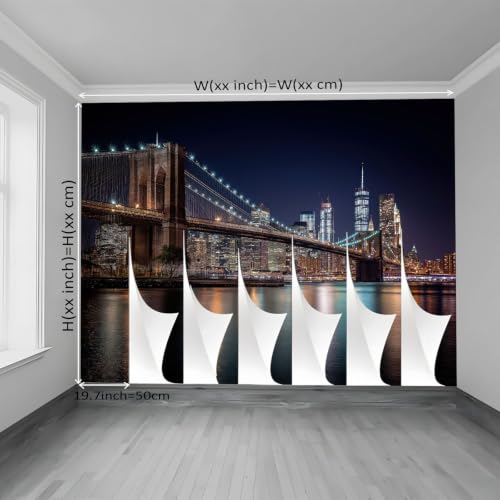 Papier Peint Panoramique Moderne en Toison Multicolore pour Décoration Murale