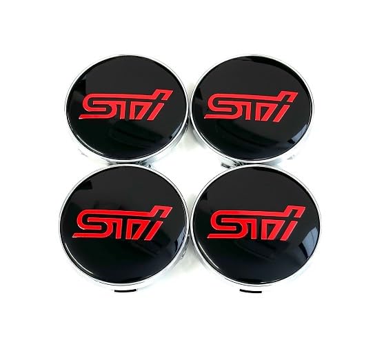 Amazon | スバル STI 用 互換品 ホイール センター キャップ ハブ