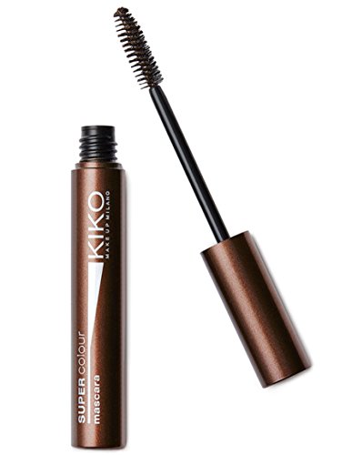 Kiko Milano Super Colour Mascara Nr. 04 Brown/Braun Inhalt: 8ml Volumen Mascara mit intensiven Farb-Effekt für volle Wimpern. Wimperntusche