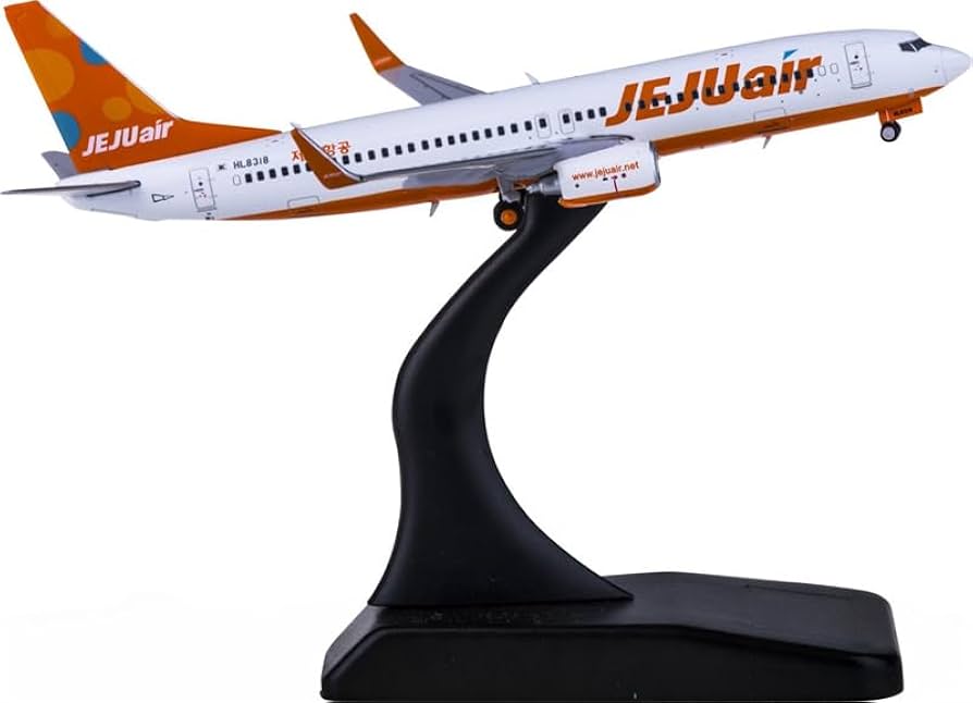 JEJU air チェジュエア 737-800 JC Wings 1:400 Amazon | JC Wings 1:400 完成品 Jeju Air B737-800 HL8318 ダイ