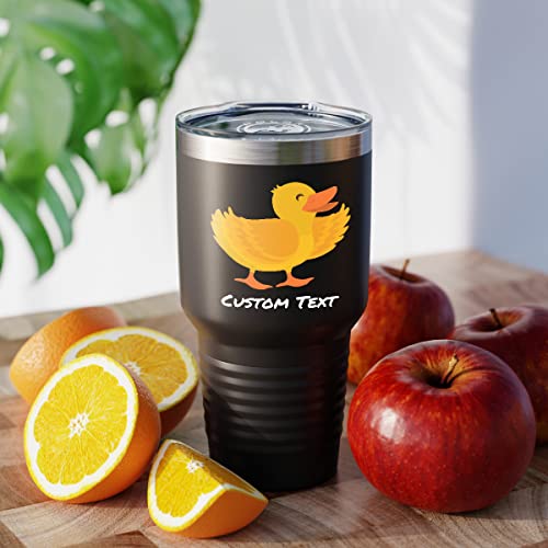 Custom Duck Big Tumbler Gift For Duck Lovers, 30Oz Stainless Steel Cups Sereis8 #TOP2