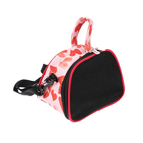 Totority Small Pet Carrying Bag Oxford Cloth Guinea Pig Carrier Hamster Outgoing Bag Comfortable Hamster Carrier Durable Material Easy to