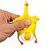 Etophigh Poule Pond Oeuf Jouet nouveauté Fausse Tricky drôle Gadgets Jouets Vent Poulet Squeeze Poulet Pond Oeuf Porte-clés