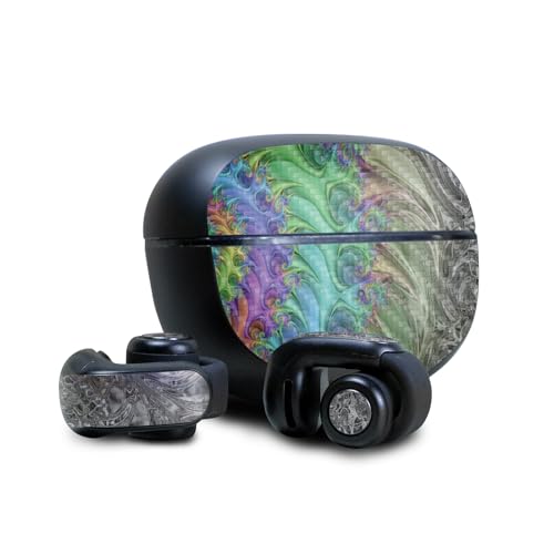 Image of Carbon Fiber Skin Compatible with Bose Ultra Open Earbuds - Tripping - Premium 3M Vinyl Protective Wrap Decal Cover - Easy to Apply | Crafted in The USA by MightySkins
