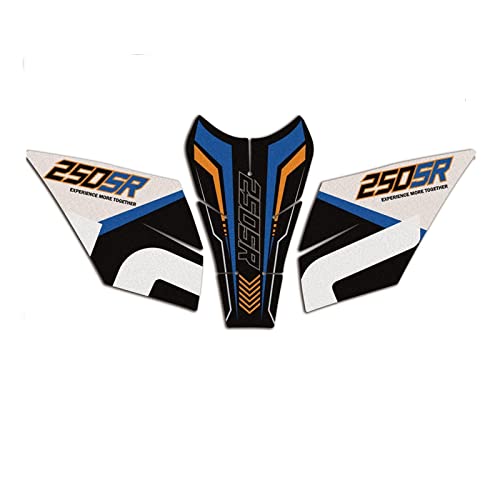 Autocollant pour réservoir CFMOTO 250SR MY22(G) en matériau givré