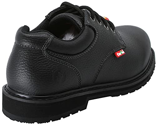 CACTUS Men’s 4” Mark II-Tested Slip-Resistant Tumbled Full Grain Leather Slip Resistant Rubber Outsole Restaurant Kitchen Work Shoe Non Slip3