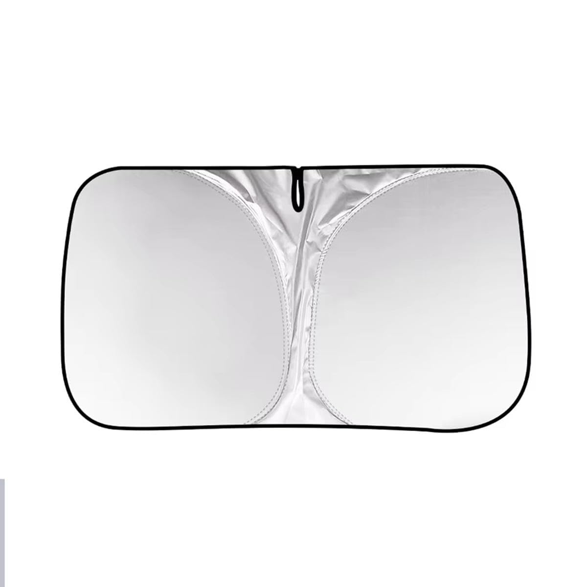 WENINETIES Car Windscreen Sunshade for Kia Picanto, Reflective Aluminium Foil Sun Visor Front Window Foldable Sun Shade with Storage Bag
