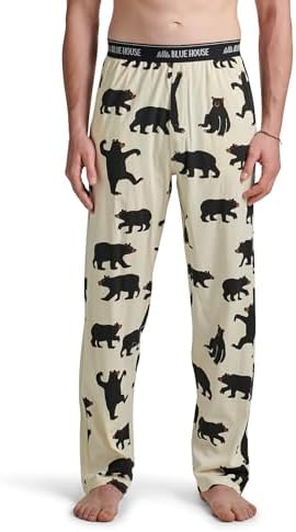 Little Blue House Men's Jersey Pants Pyjama Bottoms Pajama Bottom (pack of 1)