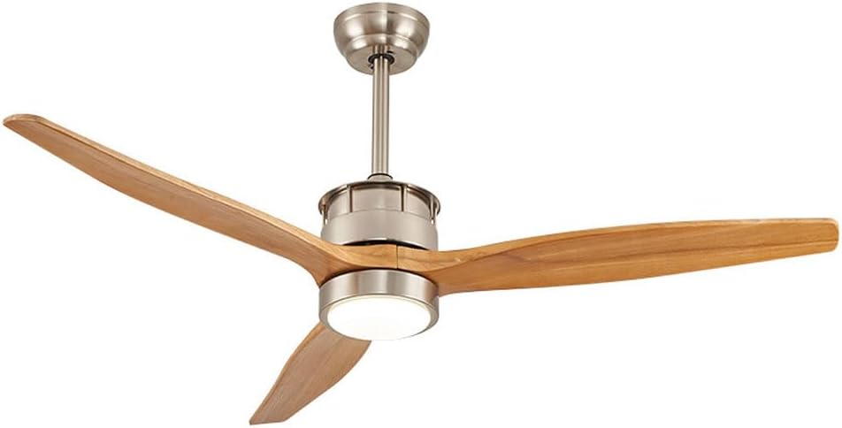 52IN Ceiling Fans With Lights 3 Reversible Blades Low Profile Ceiling Fan Multifunctional Quiet Fan Lights Kits 6 Speeds Ceiling Fan LED Lighting Modern Ceiling Fans Lights For Patio Garage Warehouse