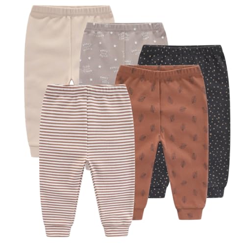 Image of MAMIMAKA Newborn Layette Gift Set Bodysuits Pants for Baby Girl and Boy 24 Piece 100% Cotton Essentials and Accessories