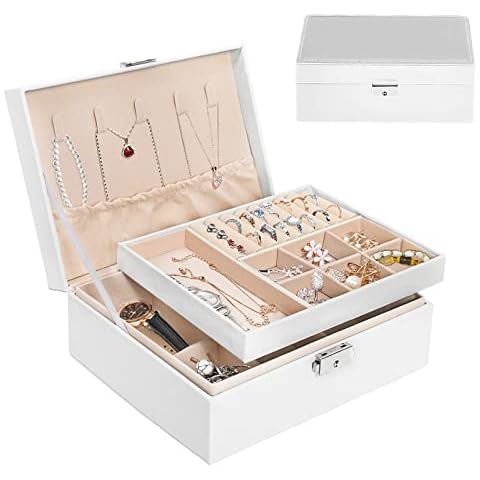 Caja Joyero Mujer HyAdierTech 2 Niveles Cover
