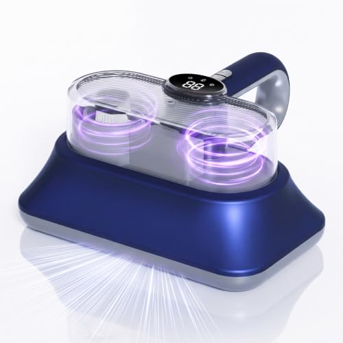 Tatqilo Mattress Vacuum Cleaner with UV Light, LED Display, 16 kPa Suction