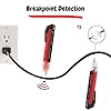 Mr. Pen Voltage Tester, Non Contact AC Voltage Detector, Electric Tester Pen, Red & Black