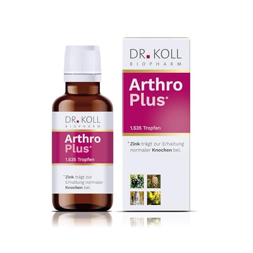 Arthro Plus Dr. Koll – Natürliche Unterstützung für Ihre Knochen, 50 ml Tropfen