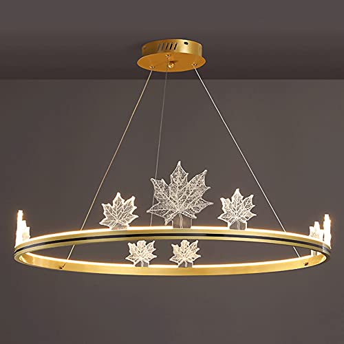 Lustre feuille d'érable LED pour illuminer votre salle à manger