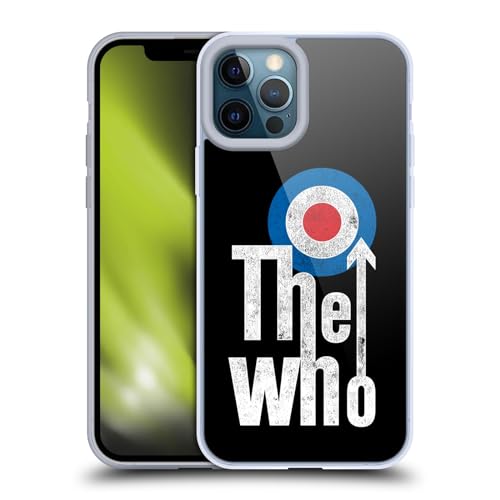 Funda The Who para iPhone 12 Pro Max carcasa gel suave logotipo clásico de la banda