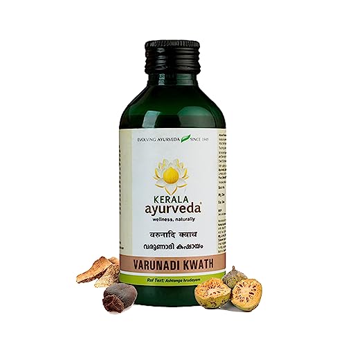 Kerala Ayurveda Varunadi Kwath 200ml| Herbal Weight Management Syrup| Improved Fat Metabolism| Metabolism Booster| Ayurvedic Fat Burner | Fat Burners for Men & Women | 100% Ayurvedic | With Varuna, Bhallathaka, Sahachara, Agni, Bilva, & Sigru| Kerala Ayurveda Varunadi Kwath 200ml| Herbal Weight Management Syrup| Improved Fat Metabolism| Metabolism Booster| Ayurvedic Fat Burner | Fat Burners for Men & Women | 100% Ayurvedic | With Varuna, Bhallathaka, Sahachara, Agni, Bilva, & Sigru|