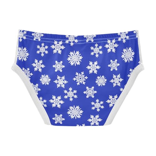 Cotton Little Boys Briefs Soft Christmas Snowflakes Toddler Underwear2
