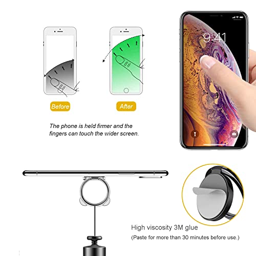 2 Pezzi Anello Supporto Cellulare,Anello Supporto