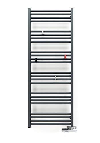 Preisvergleich Produktbild Elektrobadheizkörper, mit Zeitschaltuhr, weiss, inkl. Heizpatrone KTX-3 und Befüllung, in verschiedenen Größen erhältlich, Handtuchhalter, Handtuchtrockner (1140h x 500b)