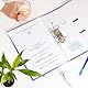Raylu Paper Ordner mit Ringen, Ordner mit Rückenbreite 75 mm, 2-Ringordner mit weichem Öffnungshebel und personalisierbarem Kartenfach, Grün