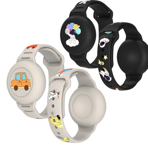 Ya en manzanajugosa.com: EIHI 2 Pcs Pulsera GPS Niños,Niños Impermeables para Pulsera Airtag,Lindos Dibujos Animados Ajustables Ocultos para Apple Air Tag Holder,Funda Airtag Niños,Antipérdida Pulsera Localizar Niño(B)