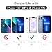 JETech Schutzfolie für iPhone 13/13 Pro/17e, 3 Stück