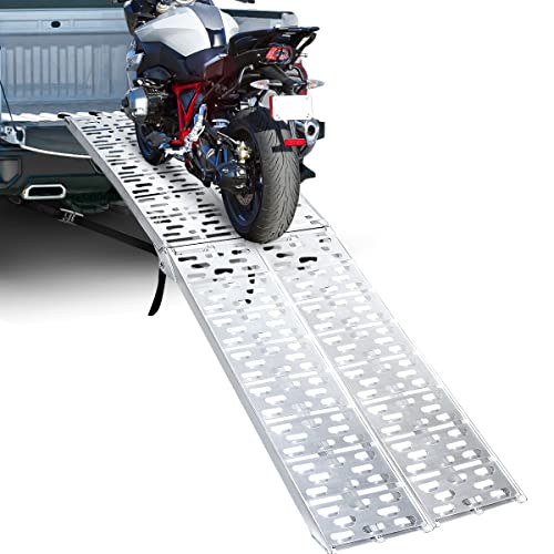 Rampas de carga plegables de aluminio 7.5 pies 2 piezas