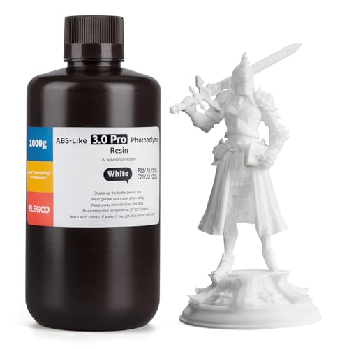 ELEGOO ABS-Like 3.0 Pro 3D Printer Resin White 1000g