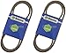 2 Pack Stens 265-848 OEM Replacement Belt Fits Murray 37X112MA