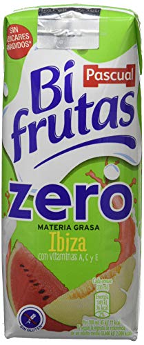 Bifrutas Zumo Leche, Sabor Ibiza - Paquete de 6 x 990 ml - Total: 5940 ml