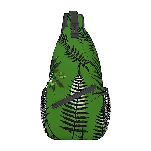 Sac à dos imprimé fougère pour soulager le dos en déplacement