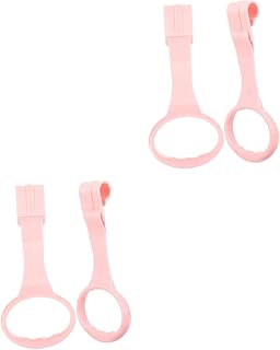 Kisangel 2 Pares De Anel De Puxar Para Cama Cercadinho Andador De Bebê Brinquedo De Puxar Para Cercadinho Barra De Puxar Para Berço Anel Pendurado Suporte De Bebê Anel Alça Vertical