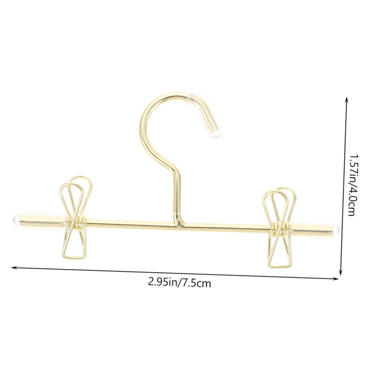 Ciieeo 6Pcs Mini Doll Clothes Hangers Garment Hangers for Doll Clothing Storage Design for Miniature Wardrobe Organization