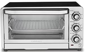 Cuisinart Toaster Oven Broiler, 1800W Countertop Design, 0.5 cu. ft.