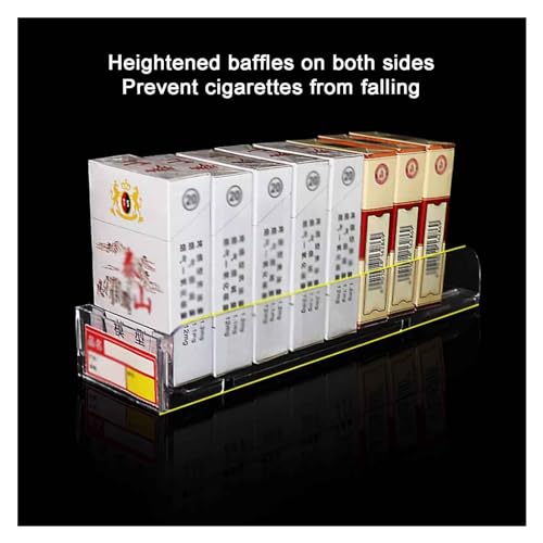 Expositor de cigarrillos compacto de 6cm para evitar el desorden en barras de cobro 5