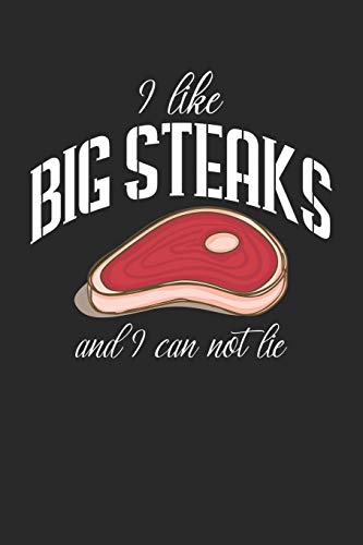 Mein Grillbuch: ♦ deine eigenen Grillrezepte auf einen Blick ♦ Vorausgefülltes Grillprotokoll für deine eigenen Rezepte und Fleisch-Kreationen ♦ ... ♦ Motiv: I like big steaks 5 (German Edition)