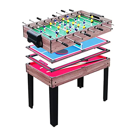 Futbol Table America Futbolín Snooker Billar Hockey sobre Hielo Tenis de Mesa Ajedrez Fútbol Mesa de fútbol Adultos Niños Regalo Bar Fiesta PK Juego